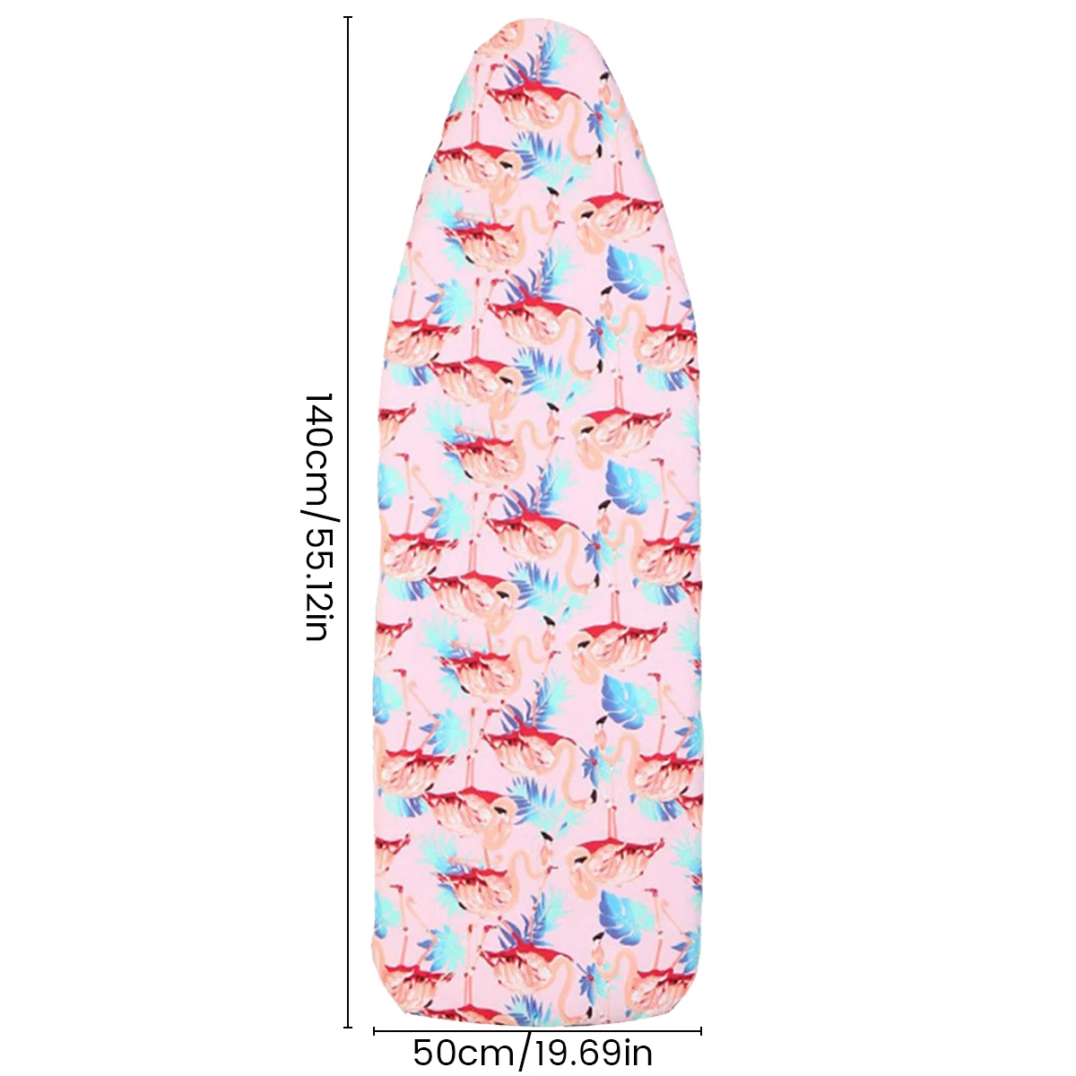 Ironing Board Cover Ironing Board Pad Replacement Heat Resistant Small Ironing Board Cover Durable Elegant Printed Pink Flamingo