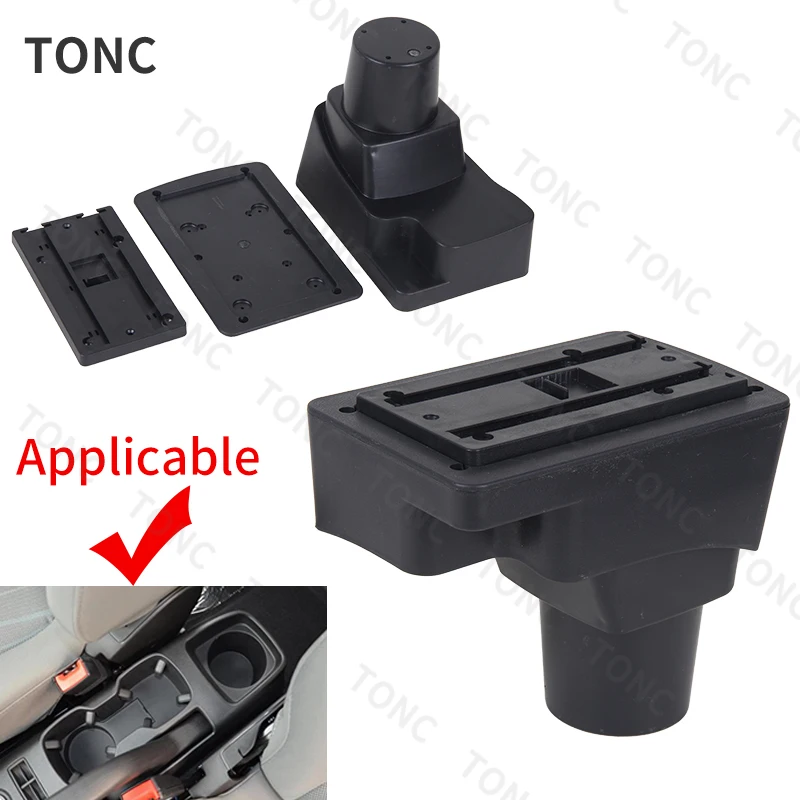 For Chevrolet Sonic Armrest For Chevrolet Aveo Armrest box Car Retrofit parts Interior Storage box Auto parts USB