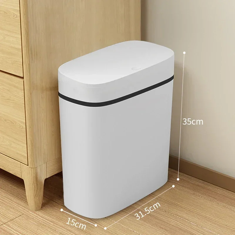 10/12L Wastebasket for Kitchen Household Trash Can Bathroom Waste Bins Large Capacity Waterproof Trash Can Kitchen Accessories