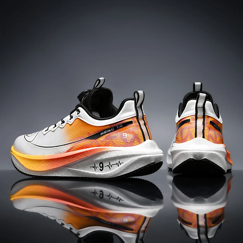 New professional carbon sports training shoes Outdoor non-slip shock-absorbing tennis shoes Summer men's running shoes