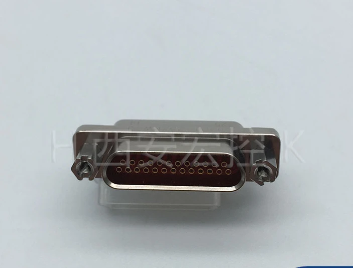 Rectangular connector J30J-25ZKW J30J-25ZKWP7 25 core bent pin socket 2.54 * 2.54