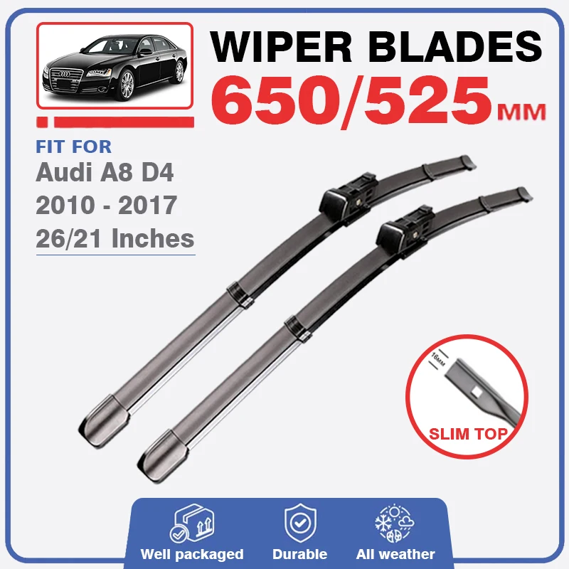 

Щетки стеклоочистителя передние для Audi A8 D4 2010 2011 2012 2013 2014 2015 2016 2017