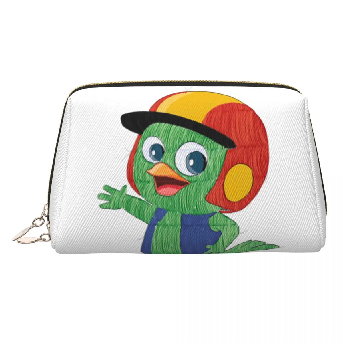 

Сумка для туалетных принадлежностей с героями мультфильмов Chiken Calimero для женщин, косметический органайзер для макияжа, женская коробка для хранения красоты, Dopp Kit Box