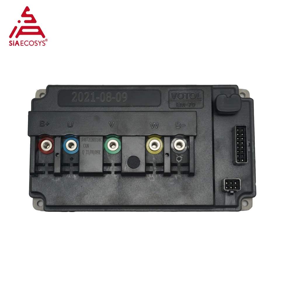 30A Phase Peak VOTOL EM70SP 72V 70A Programmable Sine Wave Smart Controller for 2-3kW Electric Scooter Motor Upgrade
