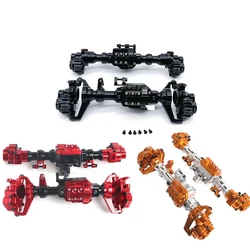 1 set TRX-4 Aluminum Front and Rear Portal Axle Housing for 1/10 RC Crawler Car TRX-4 Axles Upgrade Parts