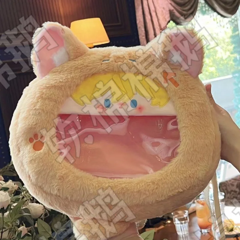 

Anime AOTU King Girl Plush Backpack Doll Knapsack Student Messenger Bag Adorable Delicacy Tabag Single Shoulder Bag Xmas Gift