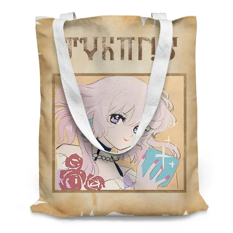 Honkai: Star Rail Dan Heng canvas tas kinderen tieners multifunctionele handtas met grote capaciteit crossbody schouder schooltas