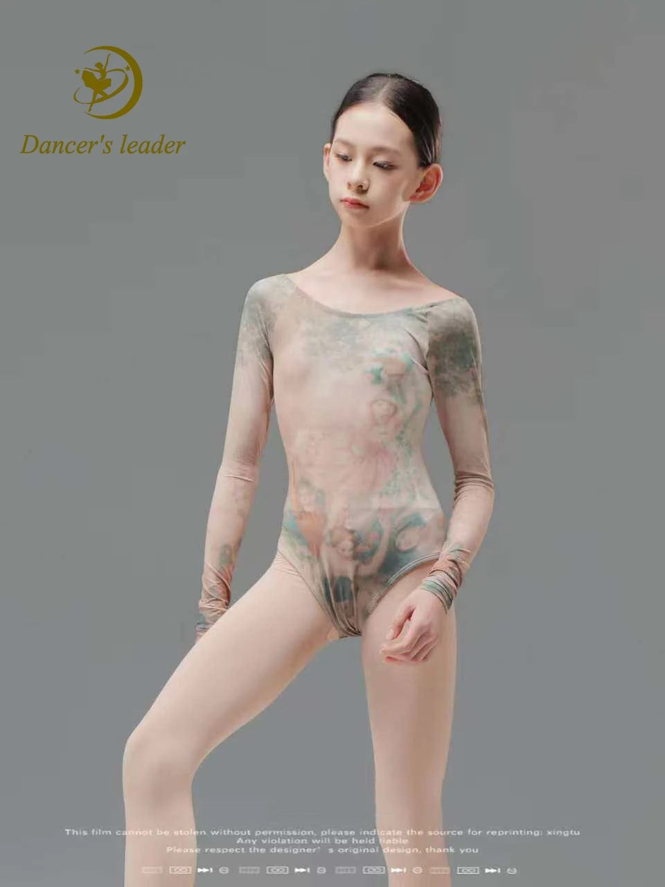 Ballett-Trikot für Damen, Retro-Rokoko-Trainingskleid, Gymnastik-Performance-Outfit, Erwachsenen-Yoga-Kostüm