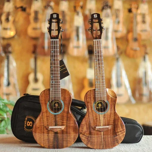 

Brightsun BS-21CC full solid koa wood ukuleles, concert ukulele, handcraft ukuleles