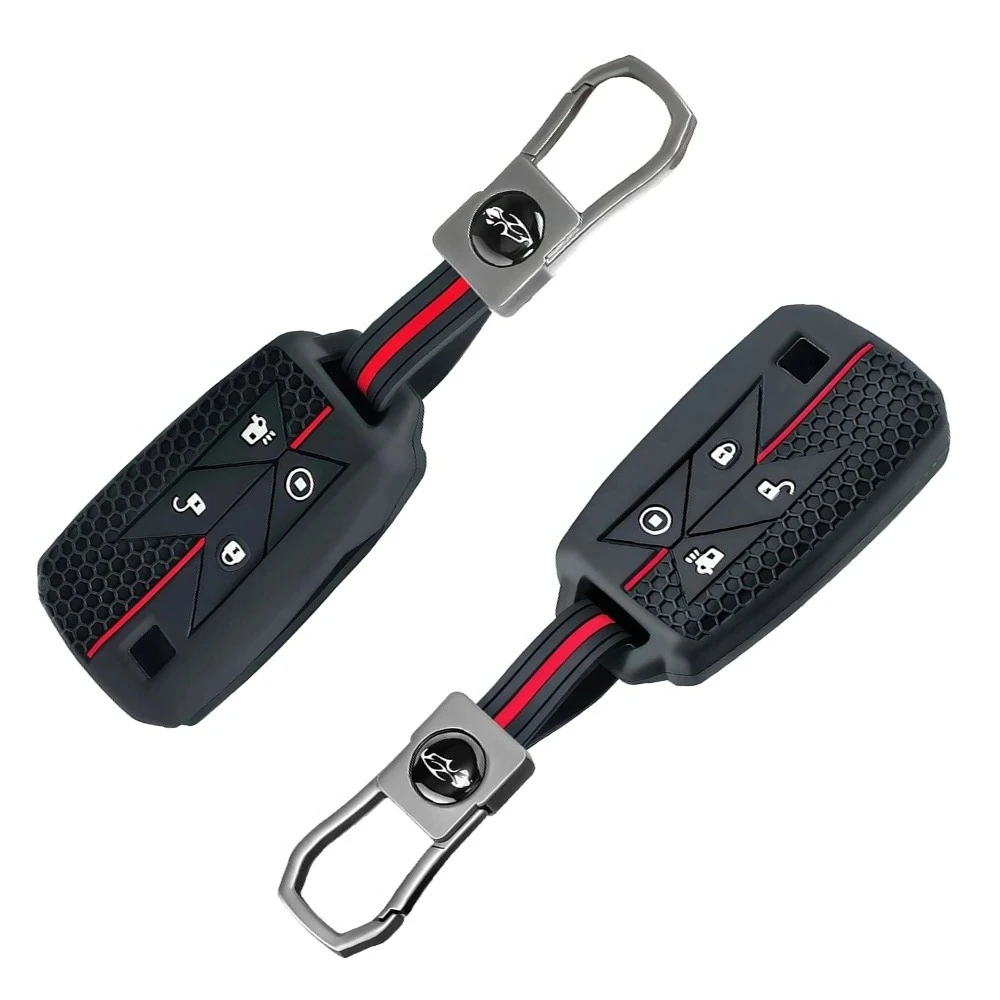 Silicone Remote Key Fob Ring Case Cover for Renault Pickup Truck Lorry Gama Seris T C K Ignition Euro 4 Button Interior Styling view 2