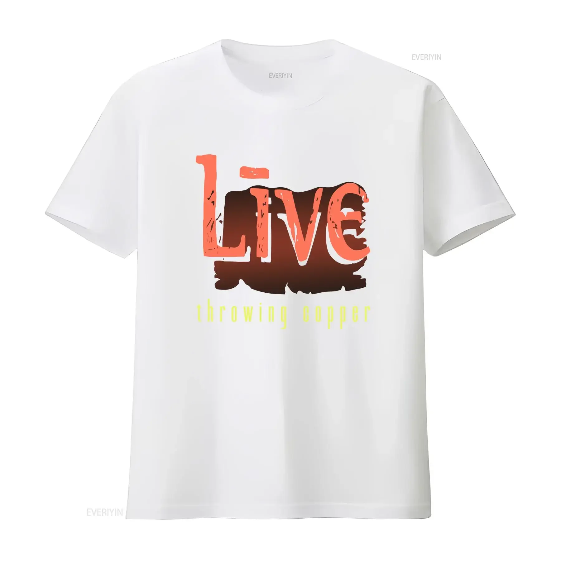 1994 Vintage Live Throwing Copper Tour T Shirt Retro Rock Band Concert vintage Washed Top For Everyday Wear fashion Stylish view 3