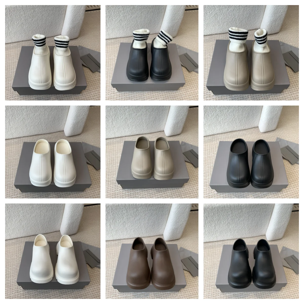 

Fashionable and comfortable one foot external wearing toe cap soft sole height increasing rubber outdoor big toe shoes