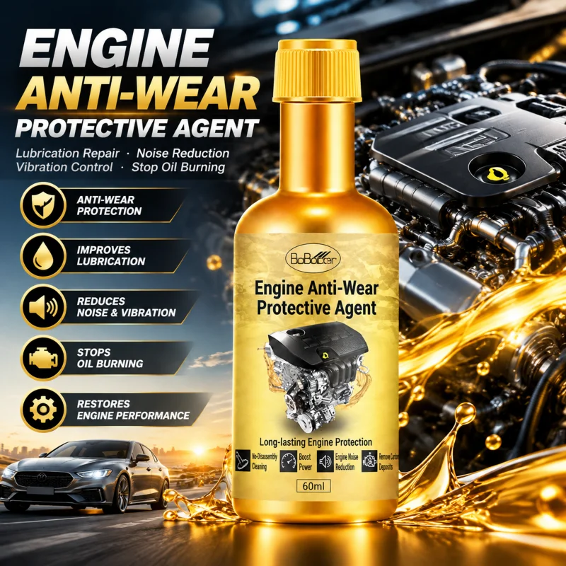 Anti-Wear Protecting Agent Engine Interior Anti-Friction Oil Additive Eliminate Noise Jitter Premium Car Repair Care Additives