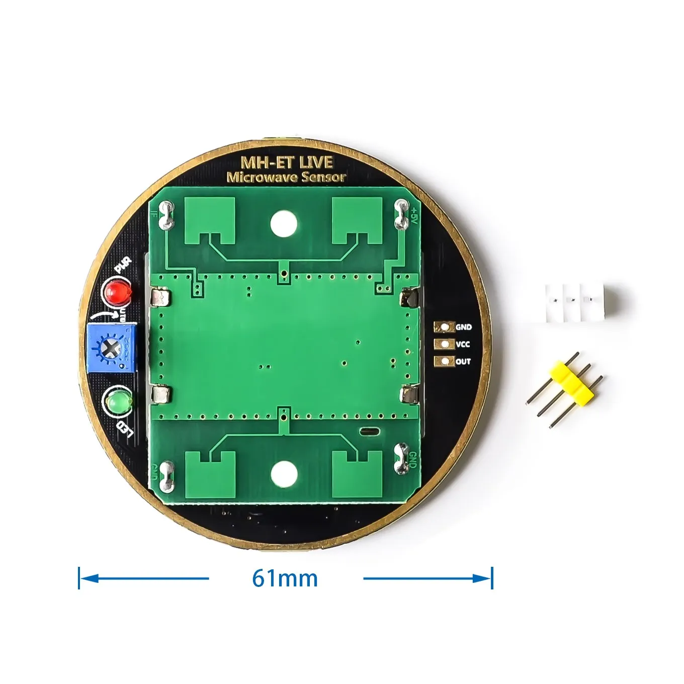 LIVE HB100 X 10.525GHz Microwave Sensor 2-16M Doppler Radar Human Body Induction Switch Module For ardunio