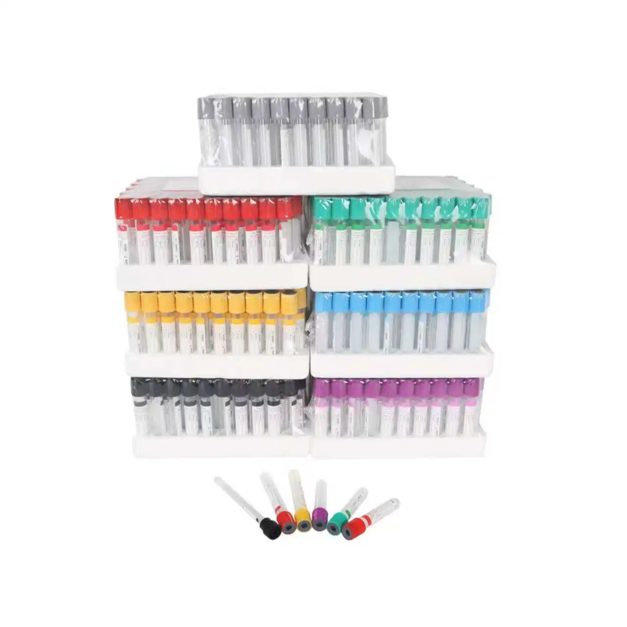 100unit 3ml 5ml 10ml   Disposable Vacuum Blood Collection Plain Tube and so on  Laboratory Consumables Tubes