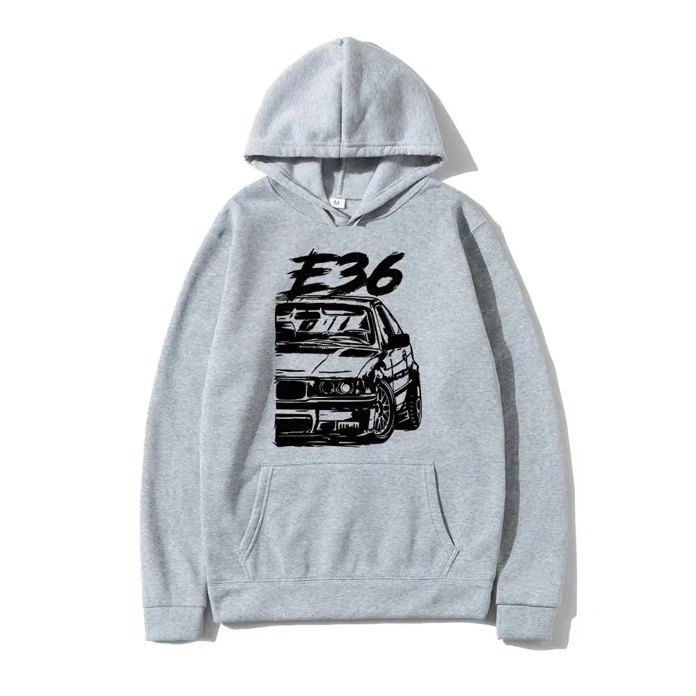 Classic E30 E46 E92 F80 M3 E36 Hoodies Fashion Men Graphic Initial D Hoodie Unisex Hip Hop Pullover Sweatshirt Car Hoody