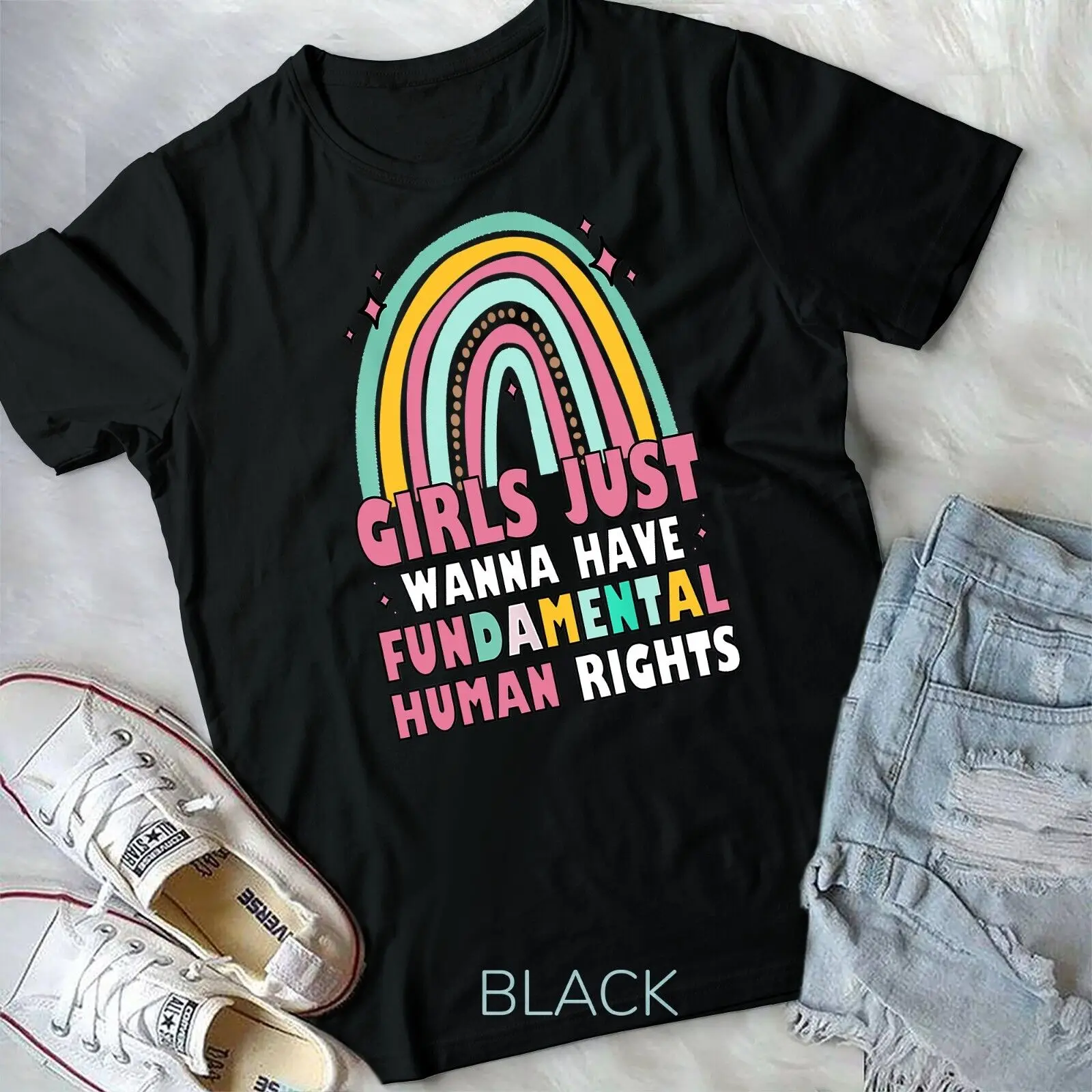 

Girls Just Wanna Have Fundamental Rights T-Shirt Unisex T-shirt