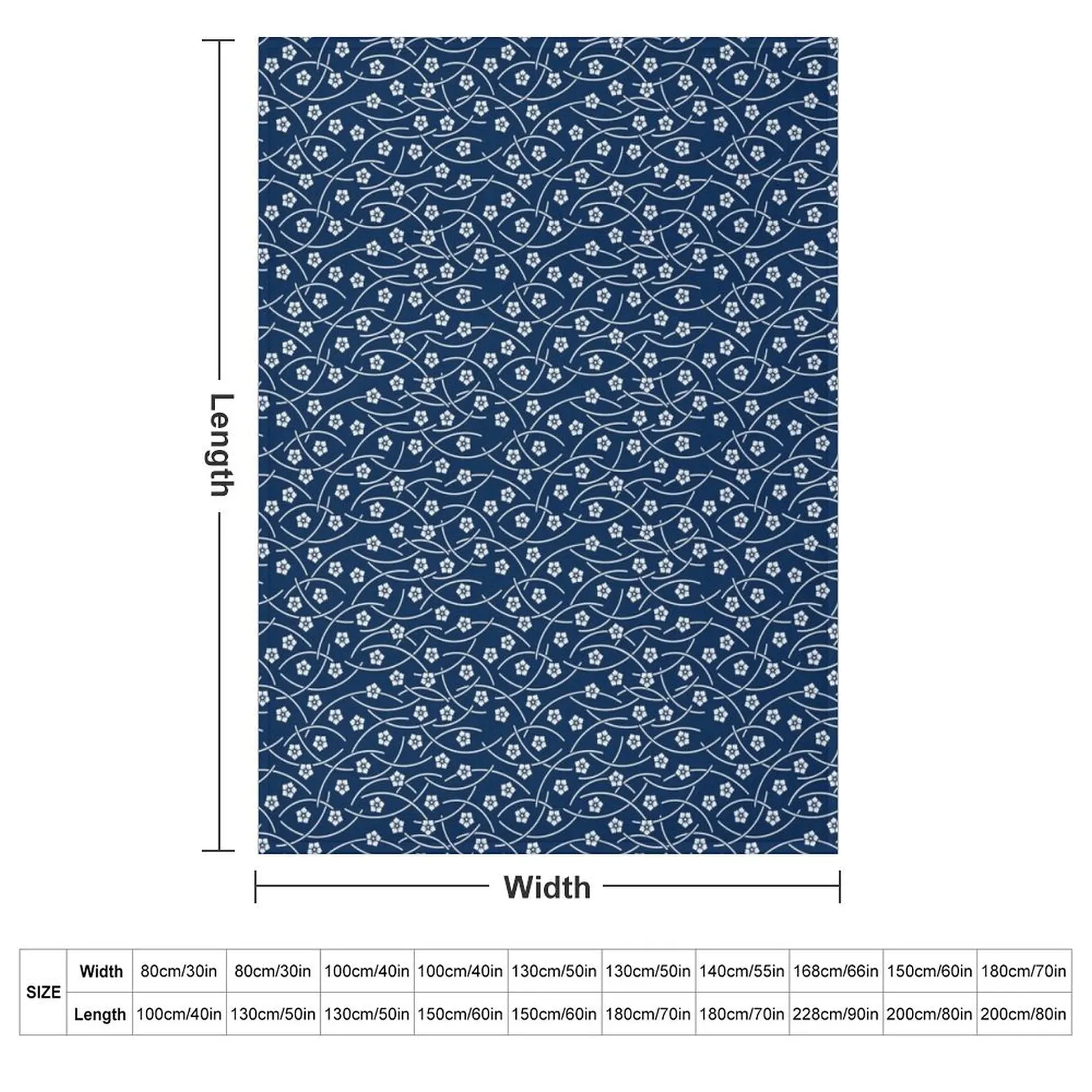 Cherry Blossoms // Japanese Collection Throw Blanket Thermal Retros christmas gifts Hairy Picnic Baby Blankets