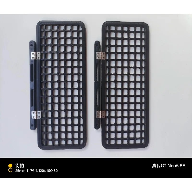 MJX H8H 1/8 гусеничный защитный кожух заднего окна, сетка, декоративные детали для внедорожных радиоуправляемых автомобилей, модификация Op, аксессуары