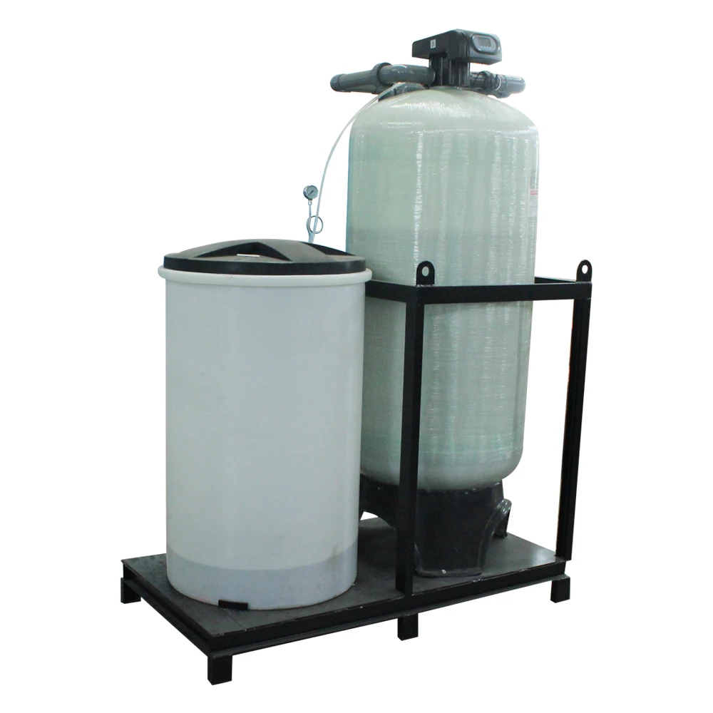 15 M3/hr Flow Control Water Softener Treatment With Automatic Cleaning