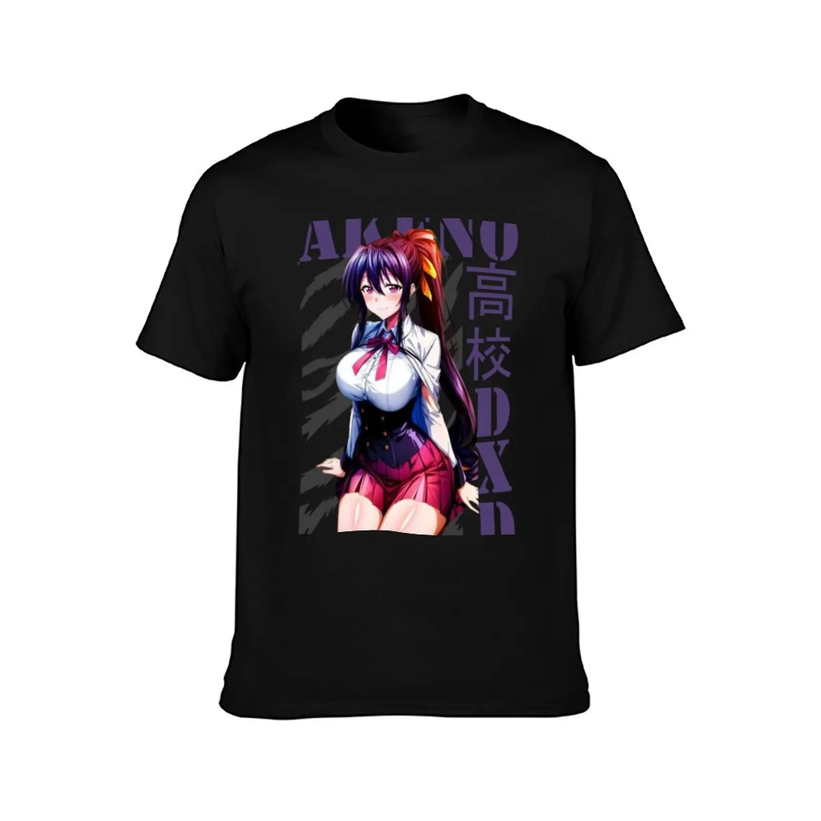 Akeno T-Shirt vintage clothes sports fans men clothings