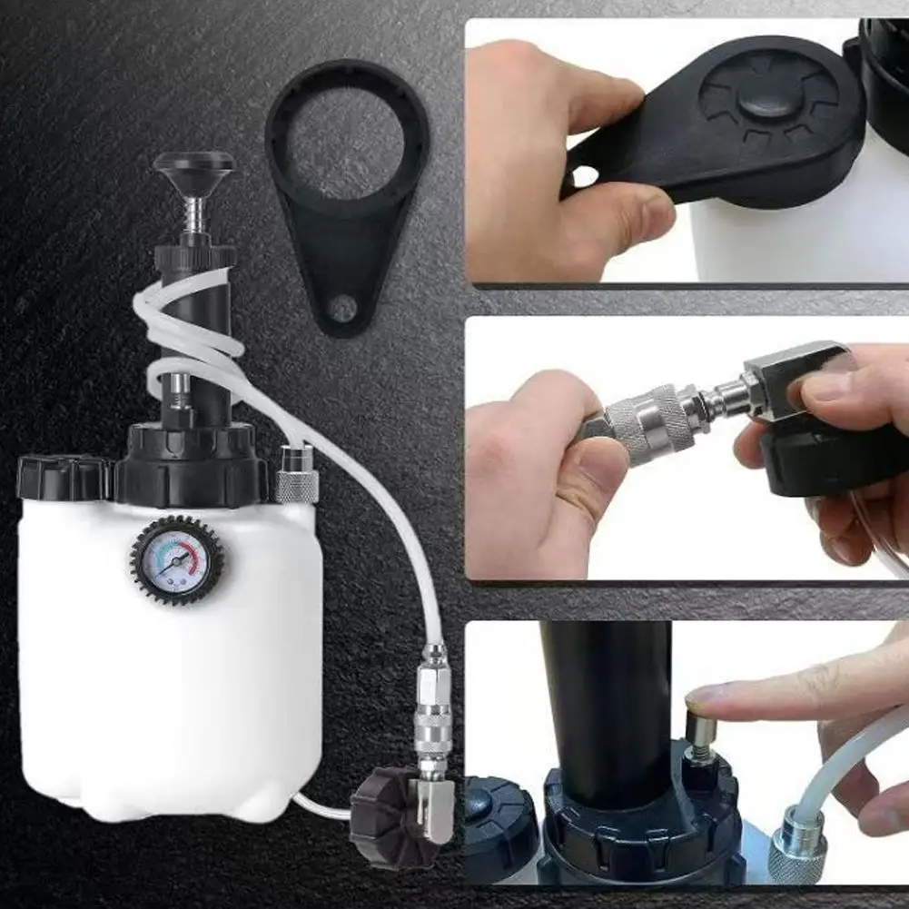 السيارات سائل الفرامل حاقن ترقية 3L سائل الفرامل الفرامل استبدال وعاء النفط آلة السيارات استبدال وعاء السوائل Z8O1