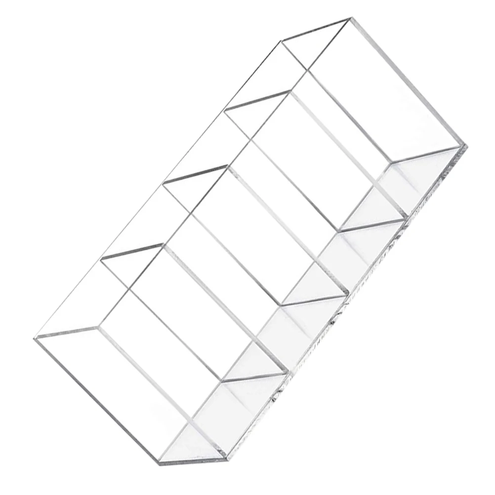 

Countertop Pen Holder Stationery Storage Barrel Clear Makeup Organizer Pencil Holders Brushes Office Kitchen