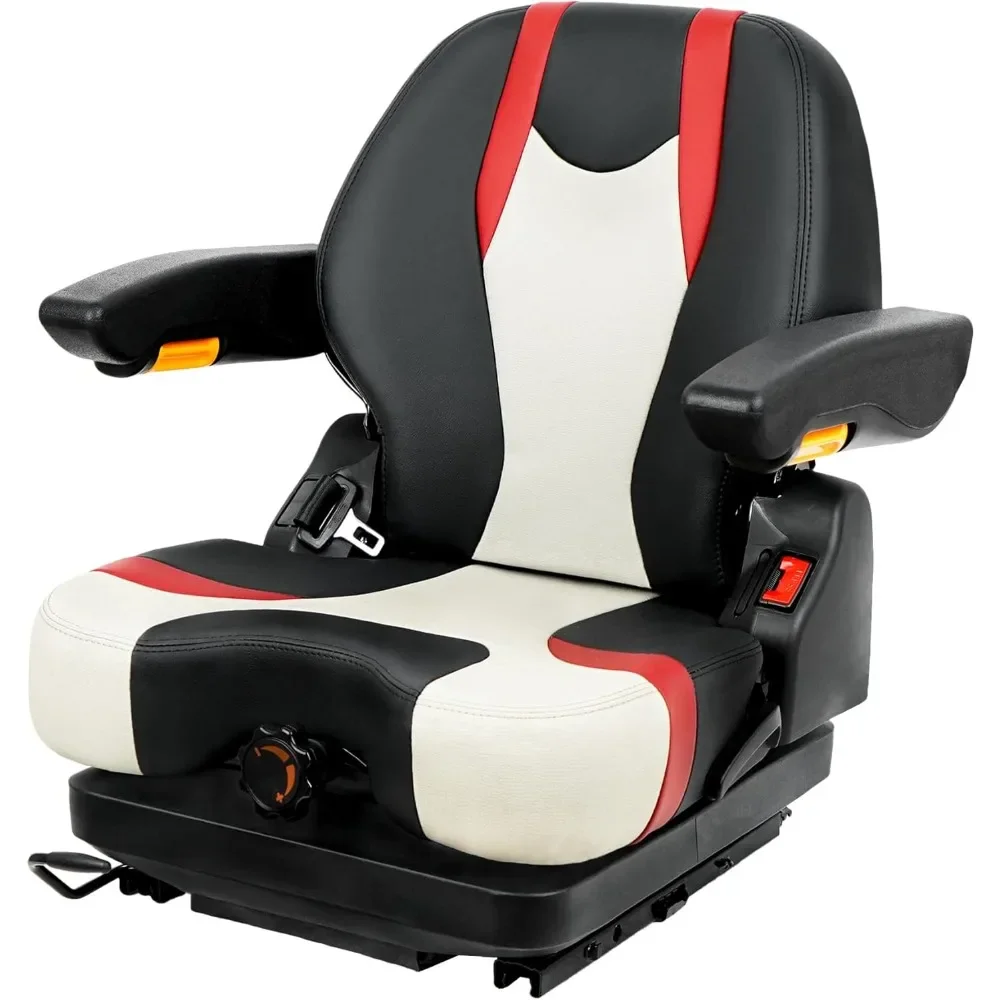 

ДОМ.Подвесное сиденье, сиденье для косилки с высокой спинкой и низкой подвеской, регулируемая спинка и направляющие