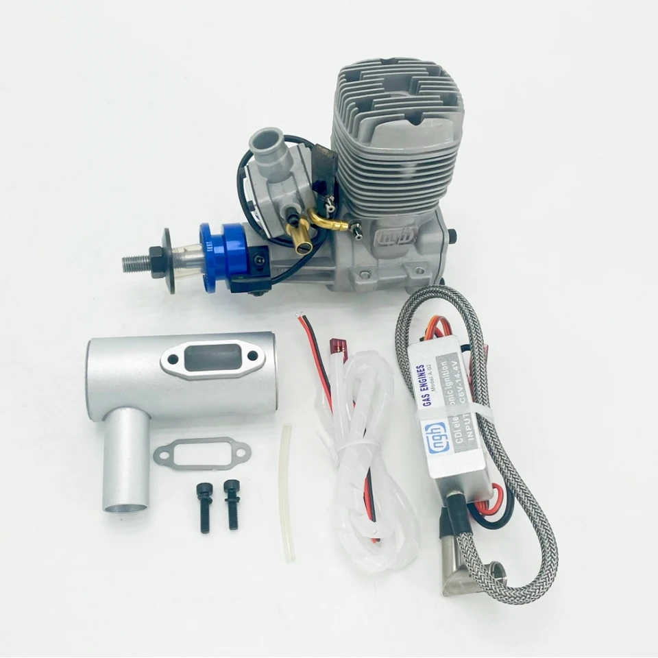 NGH GT17 17CC GT17-Pro Metal Two Stroke Single Cylinder Petrol Engine for RC Model Airplane