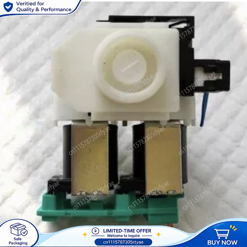 Washing Machine Inlet Water Valve 9000048505 Compatible with Bosch Siemens XQG90 Washer Replacement Valve with Flow Sensor