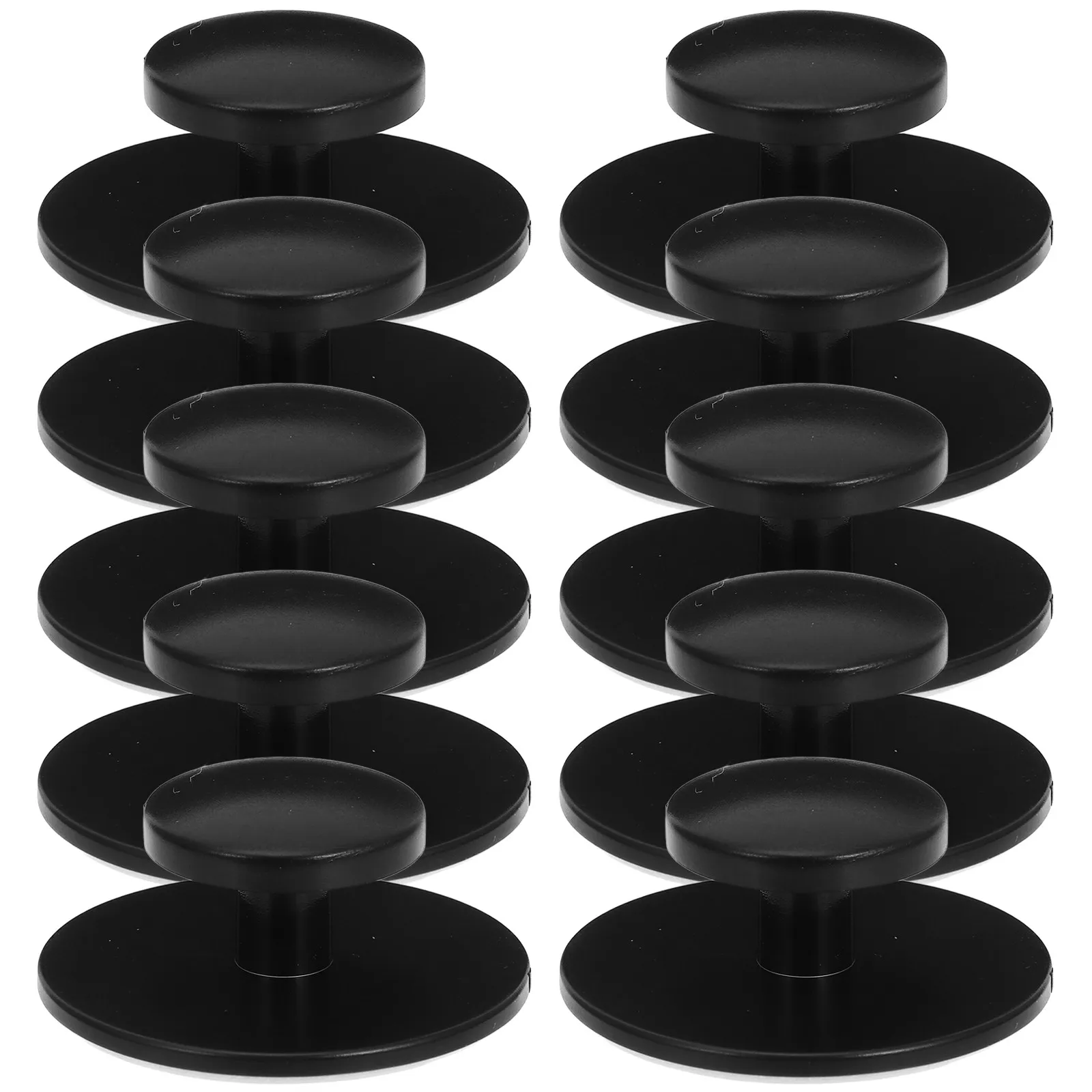 10Pcs Glass Round Door Handle For For Home Decor Comfort Grip Self Stick Cabinet Handles Peel Pulls