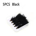 5pcs  Black