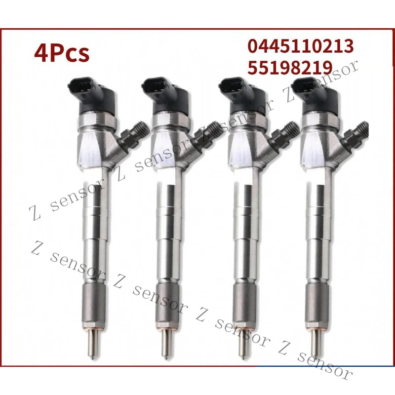 AAA+ 0445110213 55198219 Diesel Fuel Injector for Fiat Alfa Romeo 2.4 JTD 2005-2010