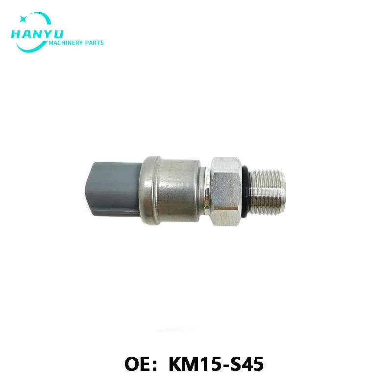 

New High Quality SY215 Excavator Parts Low Pressure Sensor Oil pressure sensing plug sensor KM15-S45