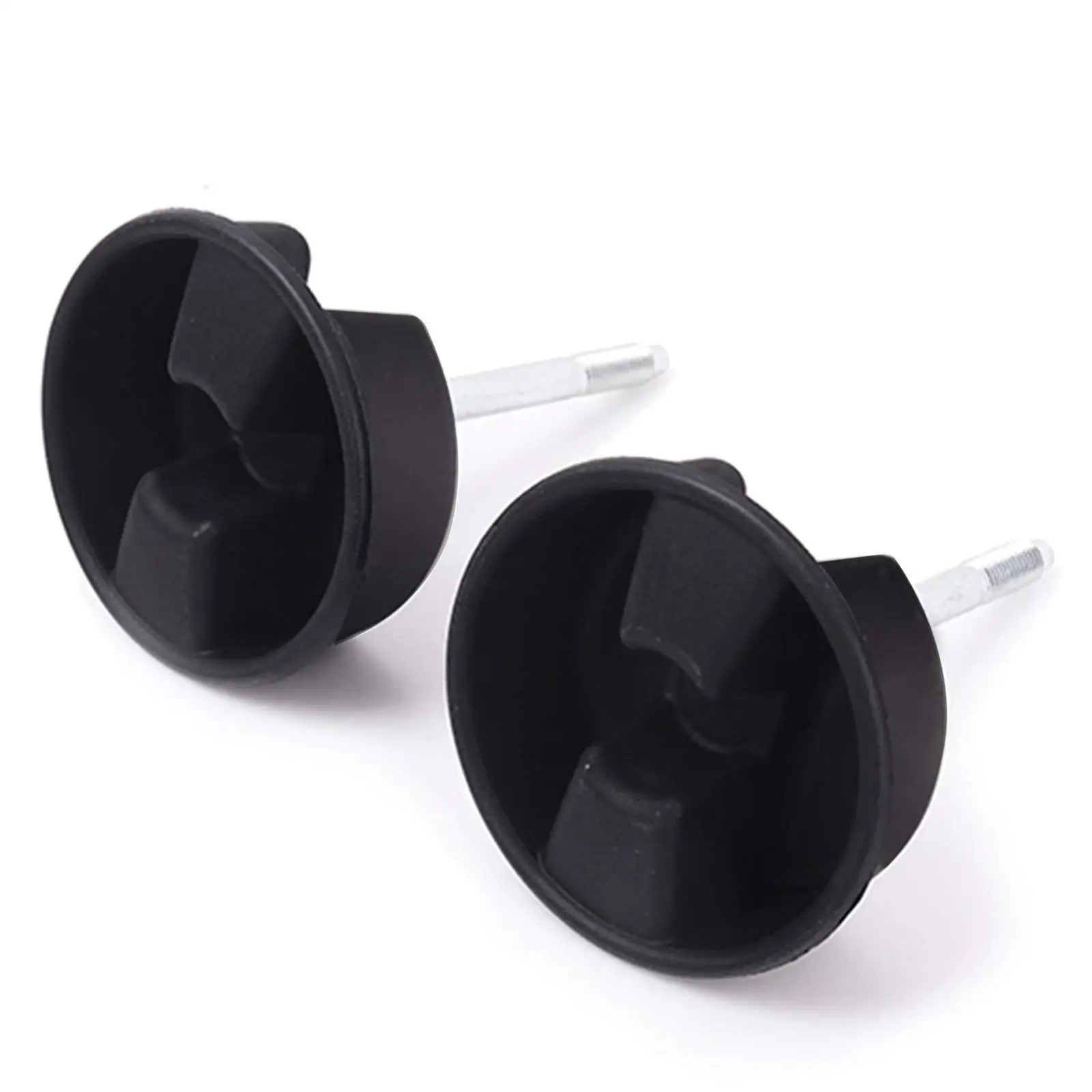2PCS Stainless Steel Threaded Hard Top Mount Knob Screw for Jeep Wrangler 07-19