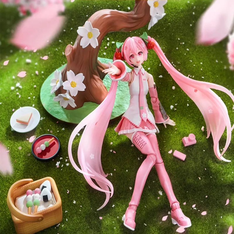 ブロッキーズ 桜初音ミク 奇跡版 フィギュア オリジナル Blokees 初音ミク奇跡の桜未来 Lothing アニメフィギュア