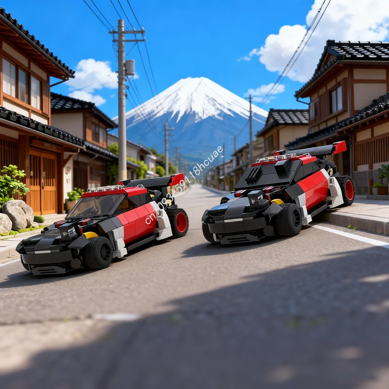 

377pcs MOC Mizutani Shion Coyote Cyberpunk Red Model Building Toys Blocks Assemble Education Christmas Gifts Brick Kids Birthday