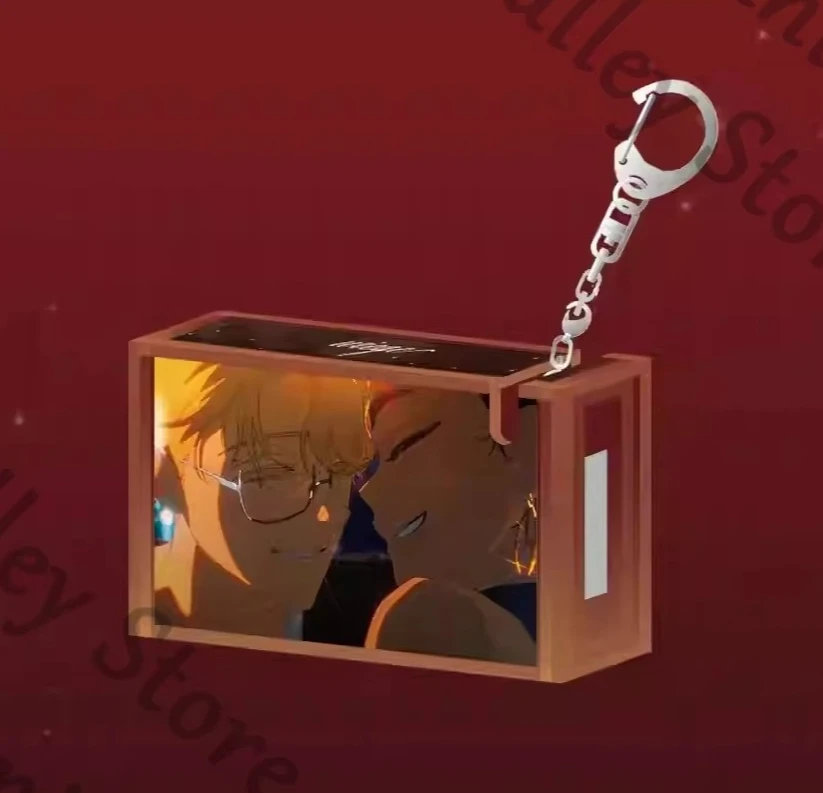 Alien Stage Luka Hyuna Ivan Till Genuine Anime Cosplay Cartoon Karmic Angel Series Mini Tape Keychain Keyring Pendant Adorn Gift