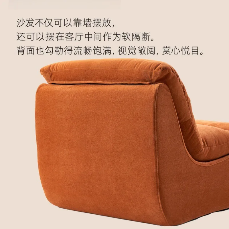 Sofa removable and washable small apartment compression chair pure sponge vacuum compression sofa