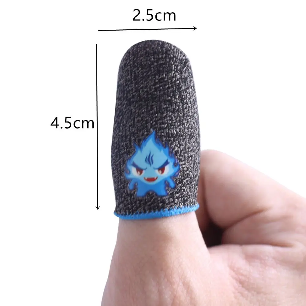 Touch Screen Finger Sleeve Prevent Hand Slide Breathable Breathable Cots Anti-slip Conductive Sweatproof Fingerstall