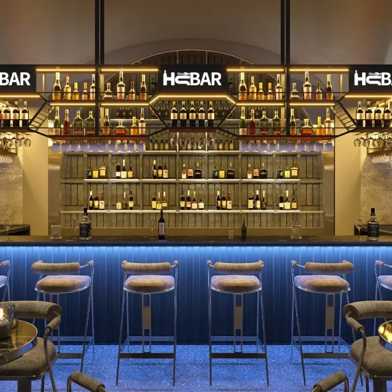 Customizable Furniture Beverage Cabinet Vinegar Corner Bar Restaurant Simple Storage Closet Refrigerated