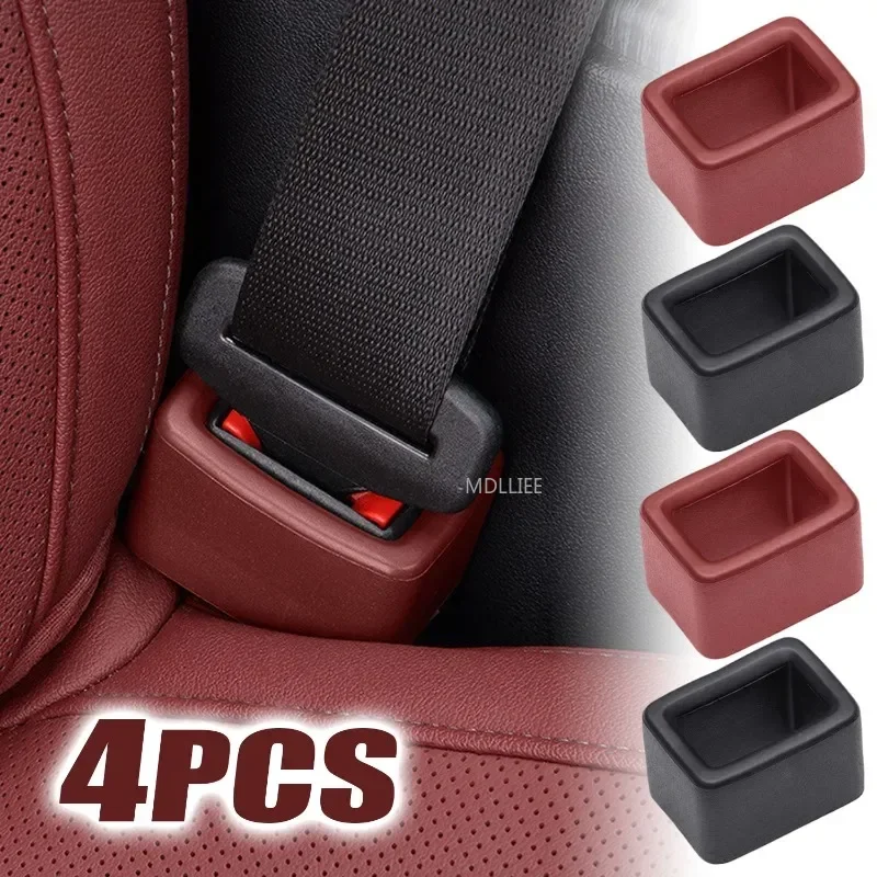 

Car Seat Belt Buckle Cover Universal Car Safety Belt Anchor Socket EVA Anti-collision Protection Cover Car Interior Modification