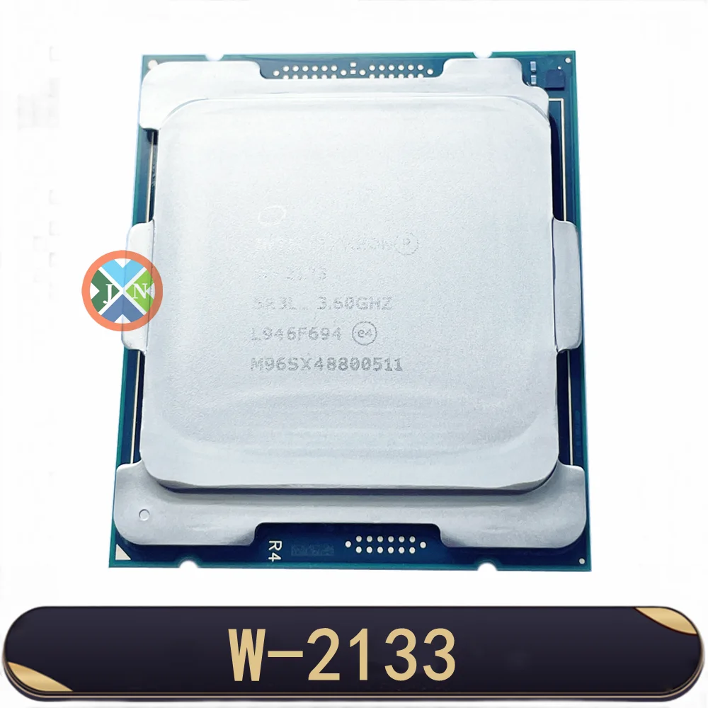 Xeon W-2133 CPU 14 Nm 6-Cores 12-Threads 3.6GHz 8.25MB 140W Processor W2133 LGA2066 forC422 Motherboard