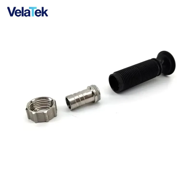 Craft Beer Brewing Accessories KL33640, Wort Diverter Fitting, Nozzle Nut & Pagoda Head