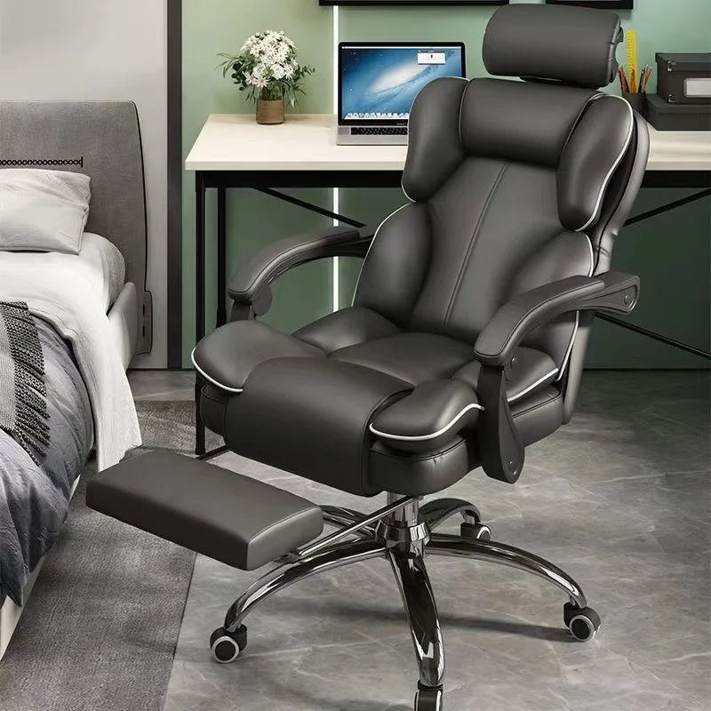 Recliner Office Chairs Computer Swivel Bedroom Lounge Salon Luxury Rolling Designer Chair Comfy Bureau MeubleFurniture