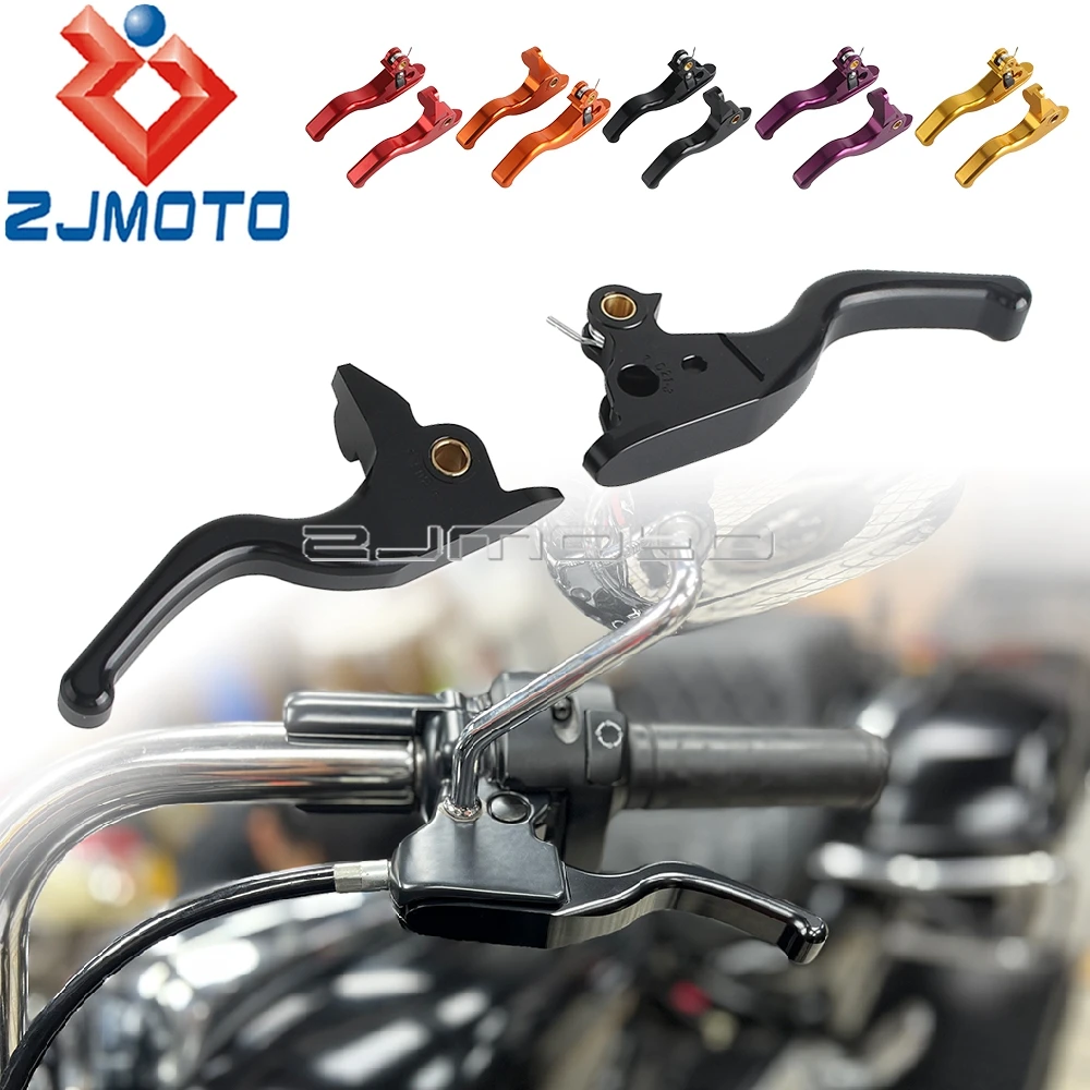 Motorcycle Handle Control Lever Brake Perch Clutch Lever For Harley Touring Road King Electra Street Glide FLHTCUTG FLRT 2021-up