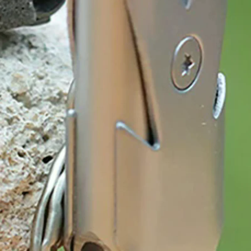 

1 шт. высокодецибельный свисток из нержавеющей стали с двойной трубкой, портативный аварийный свисток-брелок для спасения на природе, походов и кемпинга