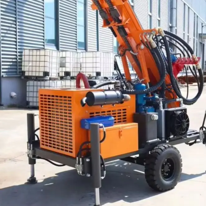 Customized Agile Crawler Rotary Machine 200M Hydraulic Terrain Precise Location Responsive Deep Water Well Drilling Rig