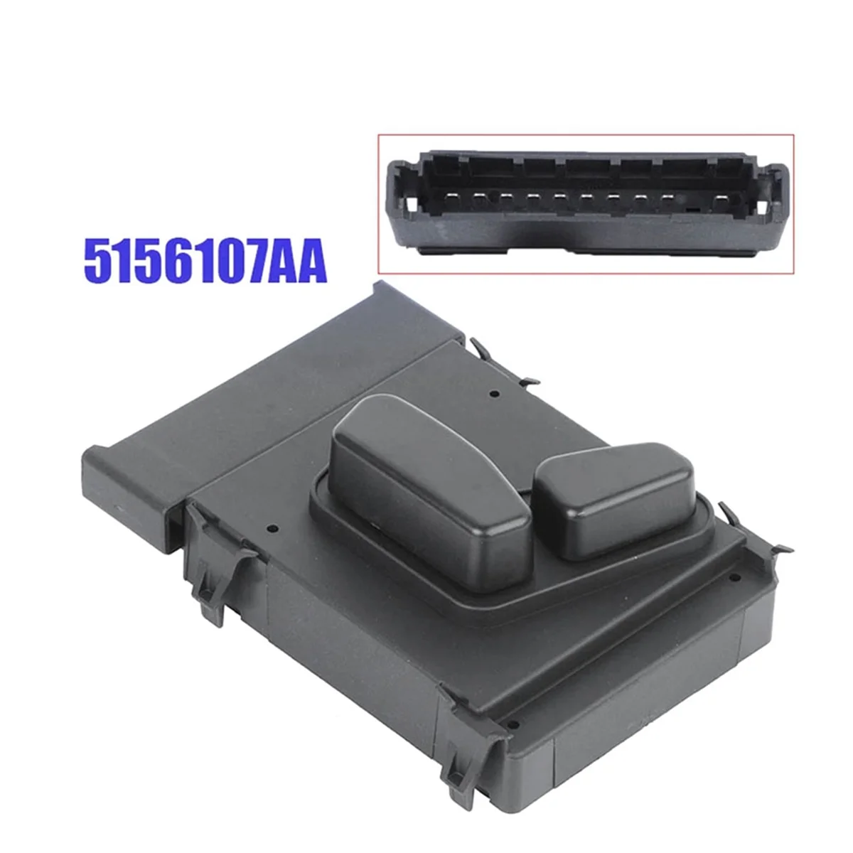 

DGR-e5156107AA Car 10 Pins Power Seat Switch for Dodge Dart 2013- 2016 Seat Adjustment Switch