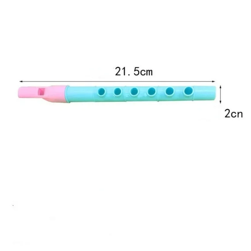 악기 다채로운 플라스틱 플루트 교육 카니발 선물 어린이 음악 교육 장난감 크리스마스 선물 Pitana Filler
